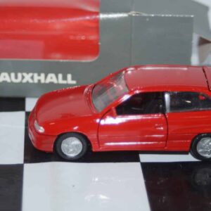 Gama vauxhall / opel astra mk3 gsi red in vauxhall box in 1:43 scale