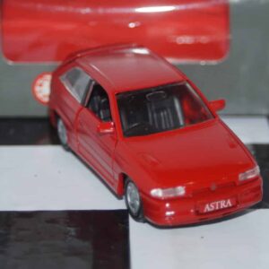 Gama vauxhall / opel astra mk3 gsi red in vauxhall box in 1:43 scale