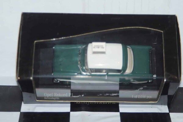 Minichamps opel rekord p1 1958 1:43 scale 430 043209