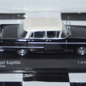 Minichamps opel kapitan 1959-1963 in black 1:43 430 040000