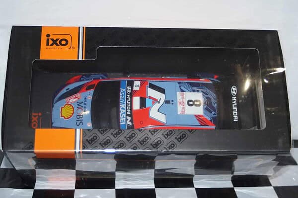 Ixo hyundai i20 wrc monte carlo 2022 o.tanak 1:18