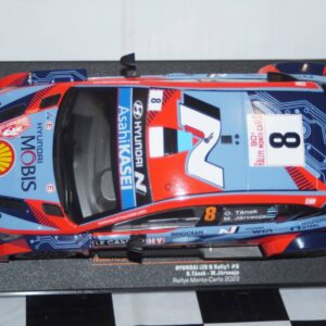 Ixo hyundai i20 wrc monte carlo 2022 o.tanak 1:18