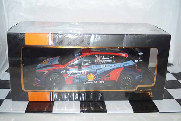 Ixo hyundai i20 wrc monte carlo 2022 o.tanak 1:18