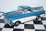 Minichamps opel rekord p1 caravan 1958 blue 1:18 180 043210