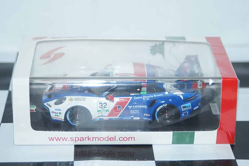 Spark porsche 911 gt3 r rowe racing winner 24h spa 2020 #98 1:43 resin sb370