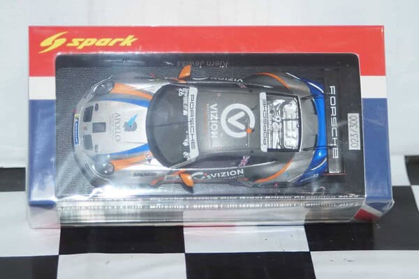 Spark porsche 911 gt3 cup australian champion 2022 1:43 resin as065
