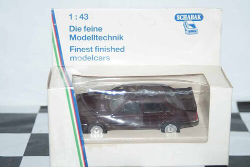 Schabak audi 90 quattro mauve 1:43 dealer edition
