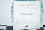 Bradford exchange gran premio di monaco 1999 ferrari plate & certificate