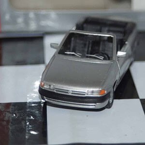 Gama opel vauxhall astra cabrio in silver 51026 in 1:43
