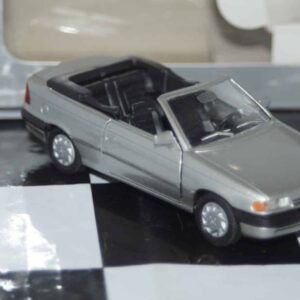 Gama opel vauxhall astra cabrio in silver 51026 in 1:43