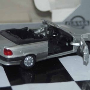 Gama opel vauxhall astra cabrio in silver 51026 in 1:43