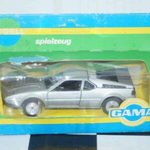 Gama bmw m1 silver 891, green box in 1:43 scale