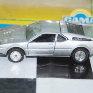 Gama bmw m1 silver 891, green box in 1:43 scale