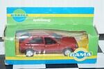 Gama opel kadett, vauxhall astra mk1 in orange 4 door 890 in 1:43 scale
