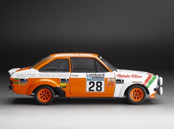 Sunstar ford escort mk2 rs1800 rac rally 1978 m.wilson ref 4857r 1:18 scale
