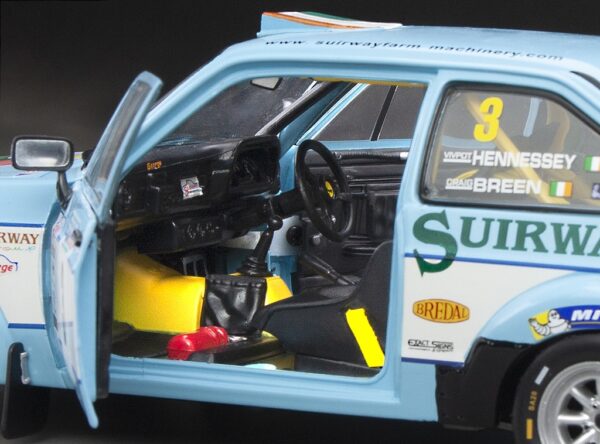 Sunstar ford escort mk2 rs1800 jaffa stages 2015 c.breen ref 4859r 1:18 scale