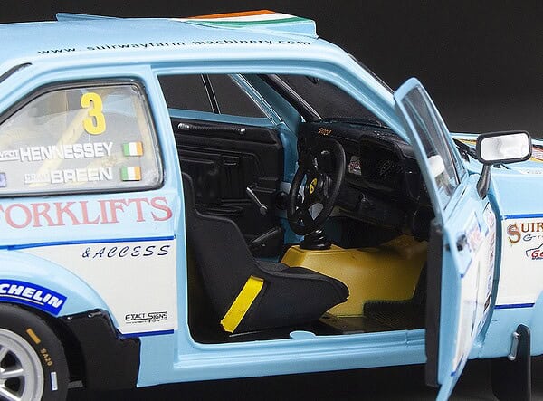 Sunstar ford escort mk2 rs1800 jaffa stages 2015 c.breen ref 4859r 1:18 scale