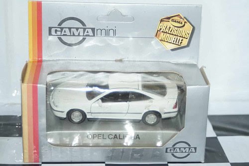 Gama opel vauxhall calibra in silver 2 door 1138  in 1:43 scale