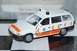 Gama opel vauxhall astra mk3 politie 81001000 in 1:43 scale