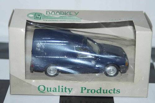 Ahc doorkey vauxhall opel astramax kadett mk2 combo van in blue 1:43 scale