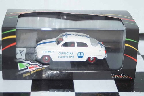 Trofeu saab 96 official car 12h sebring 1961 rr.us 07 in 1/43rd resin