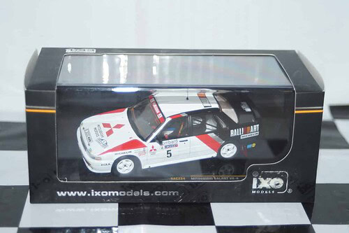 Ixo mitsubishi galant vr4 rac rally 1988 a.vatanen 1:43 diecast rac224