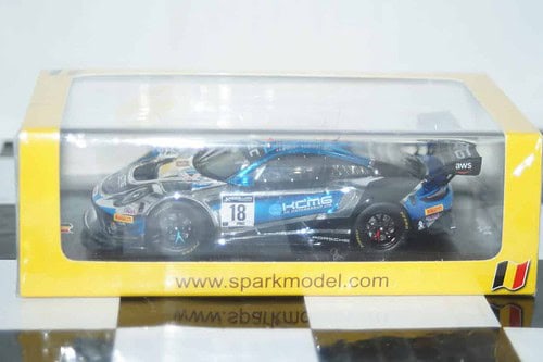 Spark porsche 911 gt3 r kcmg 24h spa 2021 #18 1:43 resin sb440