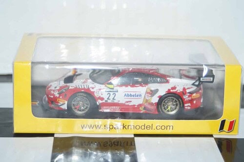 Spark porsche 911 gt3 r frikadelli racing team 8th 24h spa 2020 #22 1:43 resin sb376