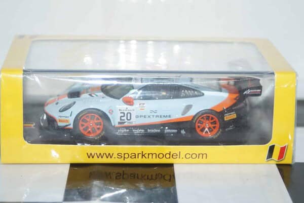 Spark porsche 911 gt3 r gpx dirty version 24h spa 2019 #20 winner sb251ck