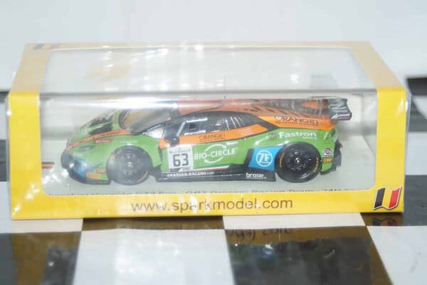 Spark lamborghini huracan gt3 evo grt grasser racing team 24h spa 2019 1:43 ref sb316
