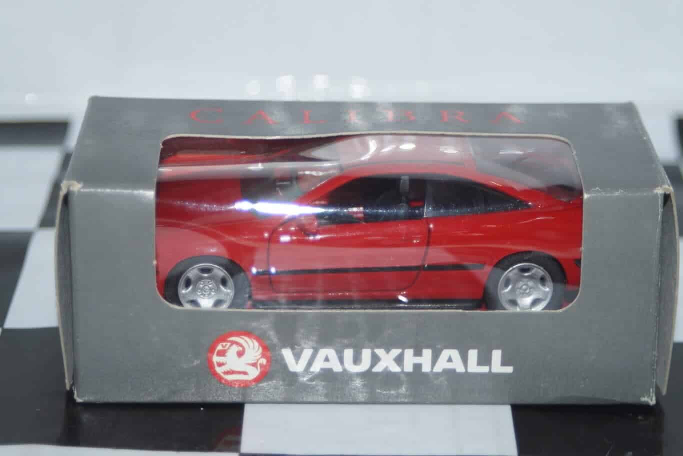 Schuco Opel / Vauxhall Calibra in Red in 1:43 scale