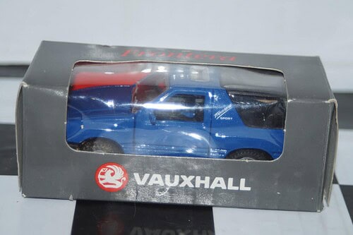 Gama vauxhall frontera sport swb blue 1003 in vauxhall box in 1:43