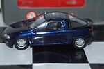 Schuco vauxhall tigra blue 2 door dealer box @ 1:43 scale