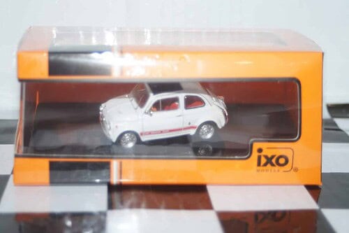 Ixo fiat arbarth 595 ss 1964 white clc484n.22 1:43