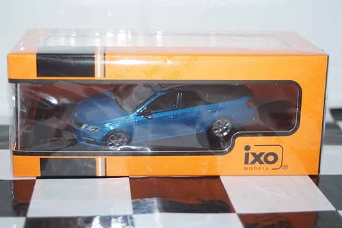 Ixo skoda octavia rs combi 3 2017 in blue clc518n.22