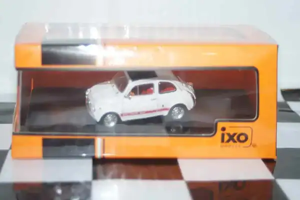 Ixo fiat arbarth 595 ss 1964 white clc484n.22 1:43