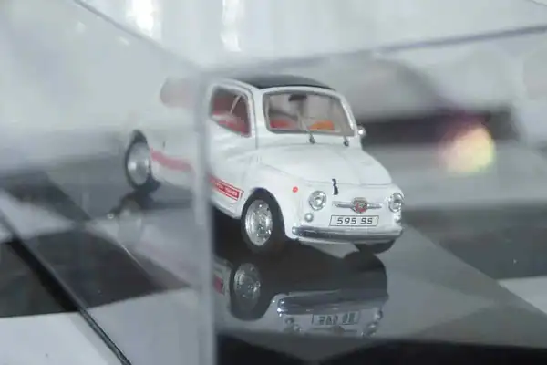 Ixo fiat arbarth 595 ss 1964 white clc484n.22 1:43
