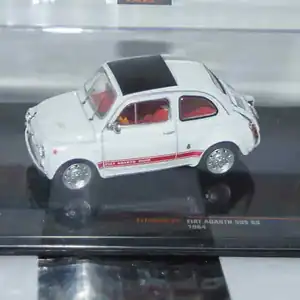 Ixo fiat arbarth 595 ss 1964 white clc484n.22 1:43