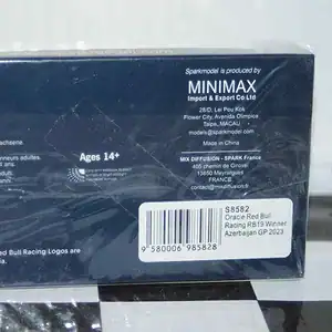 Spark oracle red bull racing rb19 winner azerbaijan gp 2023 1:43 resin s8582
