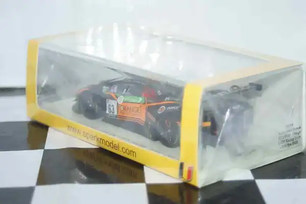 Spark lamborghini huracan gt3 evo orange 1fff racing team 24h spa 2020 1:43 ref sb396