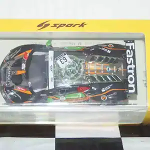 Spark lamborghini huracan gt3 evo orange 1fff racing team 24h spa 2020 1:43 ref sb396