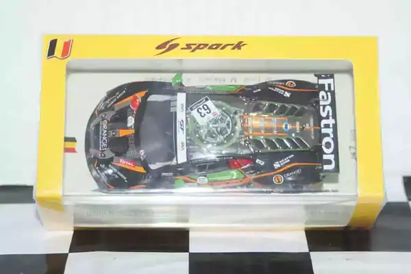 Spark lamborghini huracan gt3 evo orange 1fff racing team 24h spa 2020 1:43 ref sb396