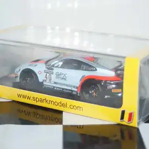 Spark porsche 911 gt3 r gpx racing 24h spa 2020 #40 1:43 resin sb378