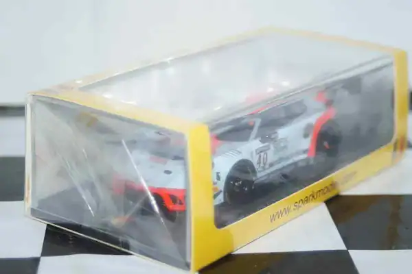 Spark porsche 911 gt3 r gpx racing 24h spa 2020 #40 1:43 resin sb378
