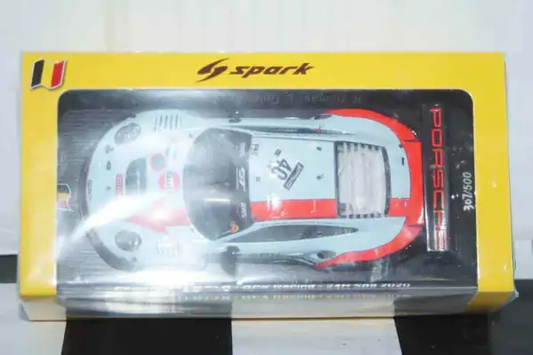 Spark porsche 911 gt3 r gpx racing 24h spa 2020 #40 1:43 resin sb378
