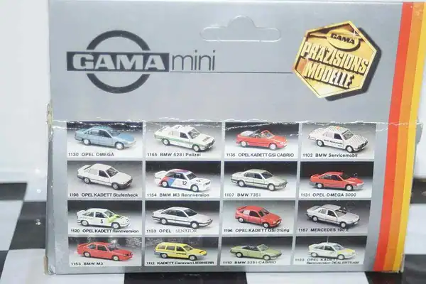 Gama opel vauxhall vectra cavalier ref 1161 in 1:43 scale