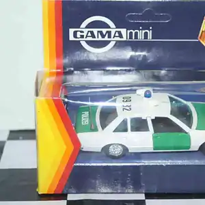 Gama opel rekord polizei ref 893 in 1:43 scale wrong box