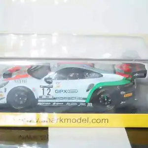 Spark porsche 911 gt3 r gpx racing 4th 24h spa 2020 #12 1:43 resin sb373