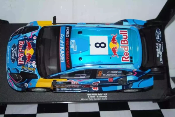 Ixo ford puma #8 winner rally sweden 2023 o.tanak 1:18 ref rmc154a.22