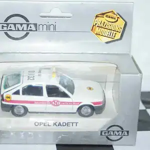 Gama opel vauxhall astra avd deutschland recovery in 1:43 scale